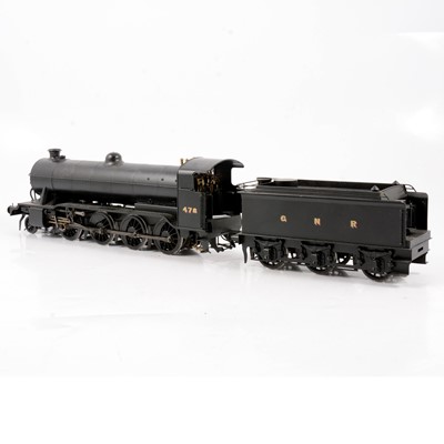 Lot 72 - A Michael Edge built O gauge railway locomotive, GNR 2-8-0, 478