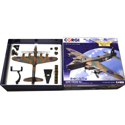 Lot 249 - Corgi 1:72 scale model The Aviation Archive, Short Stirling Mk.1, boxed.