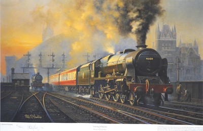 Lot 165 - Railways related prints and photos, fourteen including Philip D Hawkins