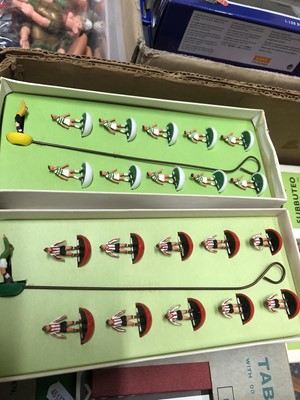 Lot 41 - Subbuteo table soccer, including boxed Continental Club set etc