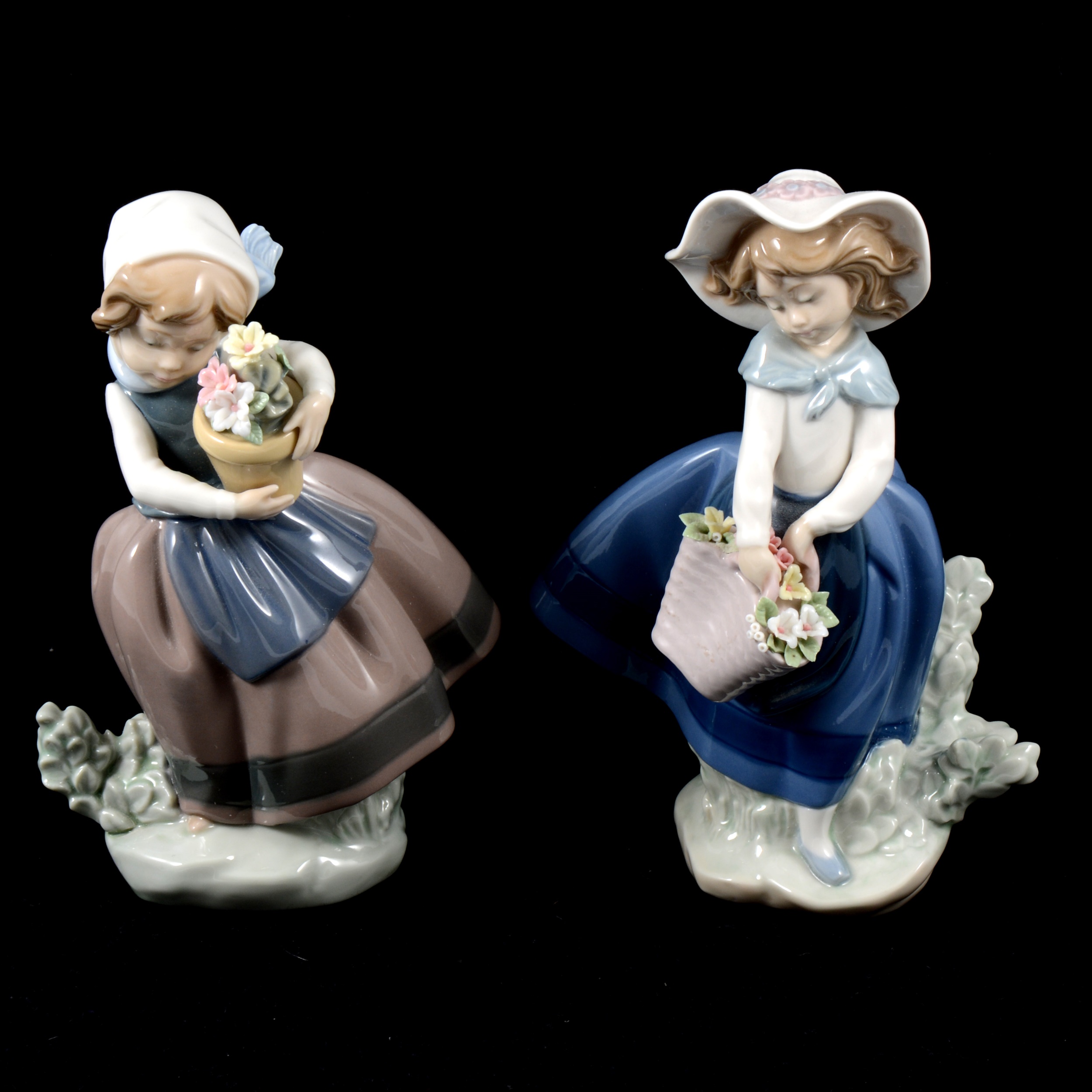 Lot 1 Six Lladro figurines.