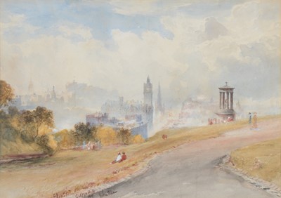 Lot 316 - John Blair, Edinburgh from Calton Hill