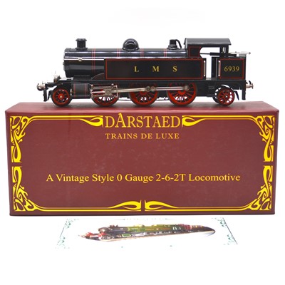 Lot 81 - Darstaed O gauge model railway locomotive, LMS 2-6-2T, no.6939