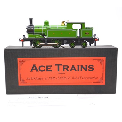 Lot 77 - Ace Trains O gauge model railway locomotive, NER 0-4-4T, no.1759