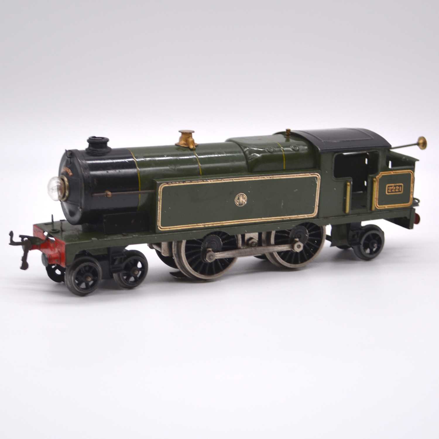 Lot 124 - Hornby O gauge model railway electric locomotive, no.2 special, GWR 4-4-2, no.2221