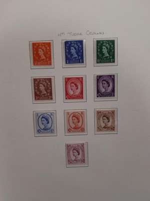 Lot 187 - Six albums of stamps.