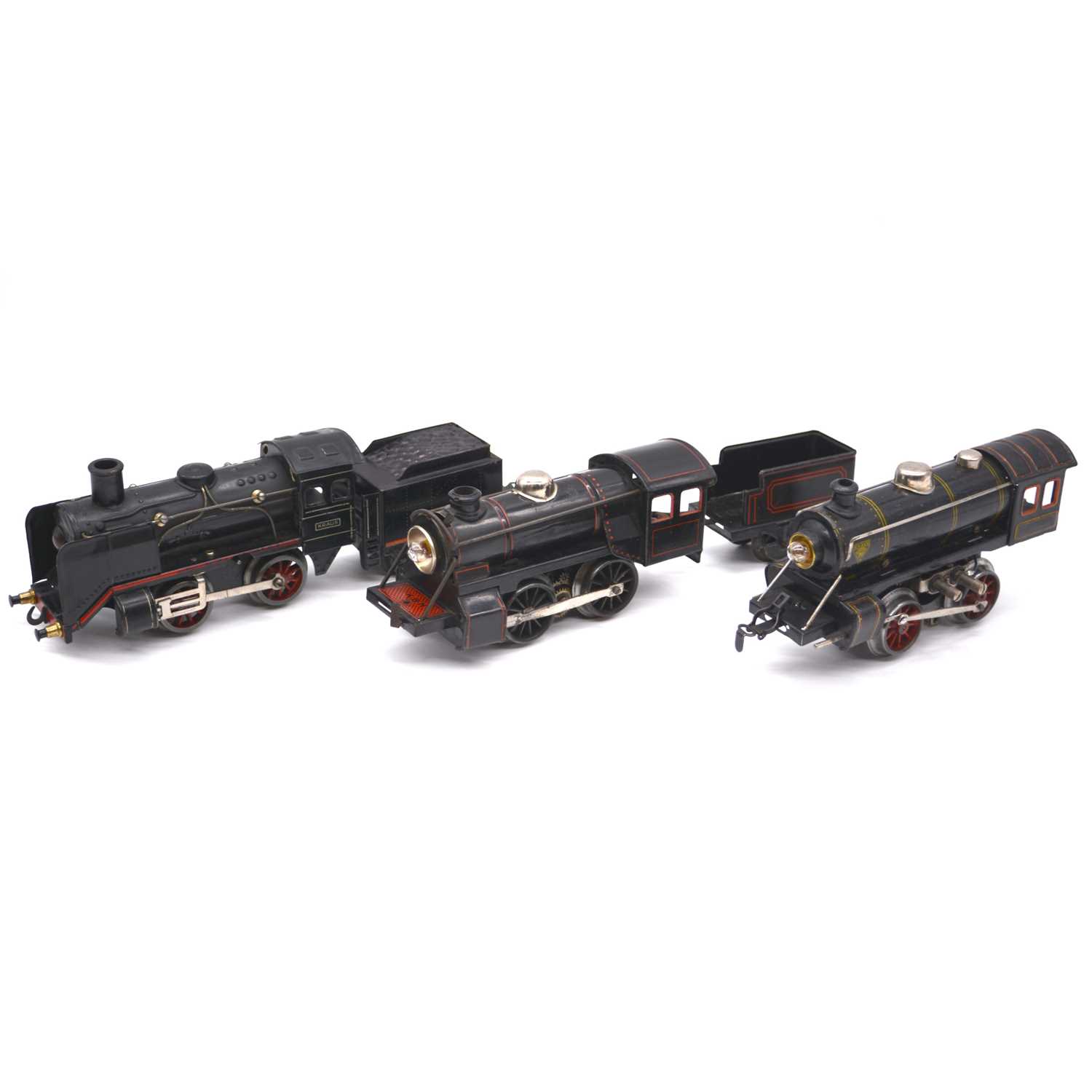 Lot 137 Three German O gauge model railway