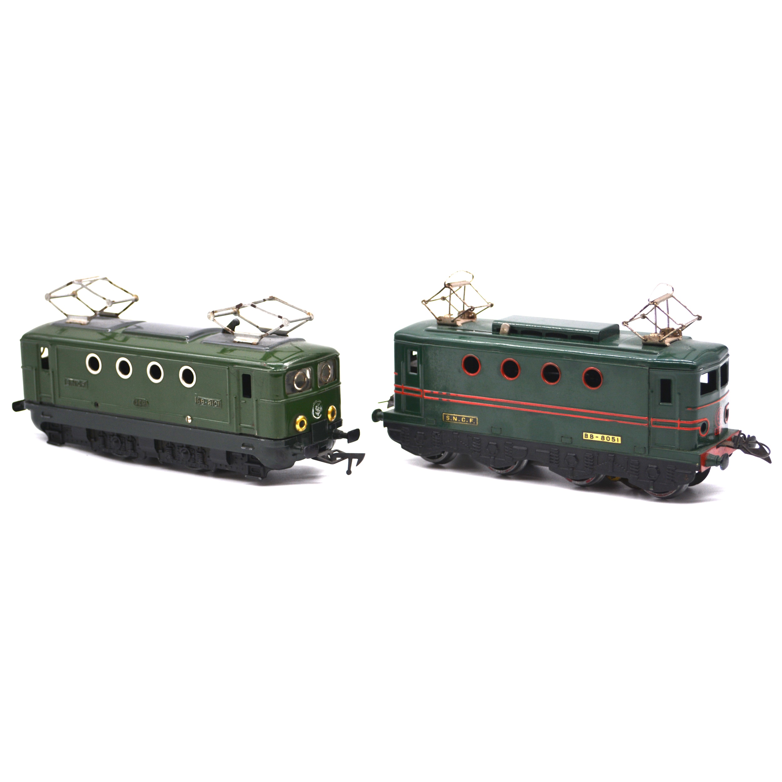 Lot 126 Two Hornby and JEP O gauge model railway