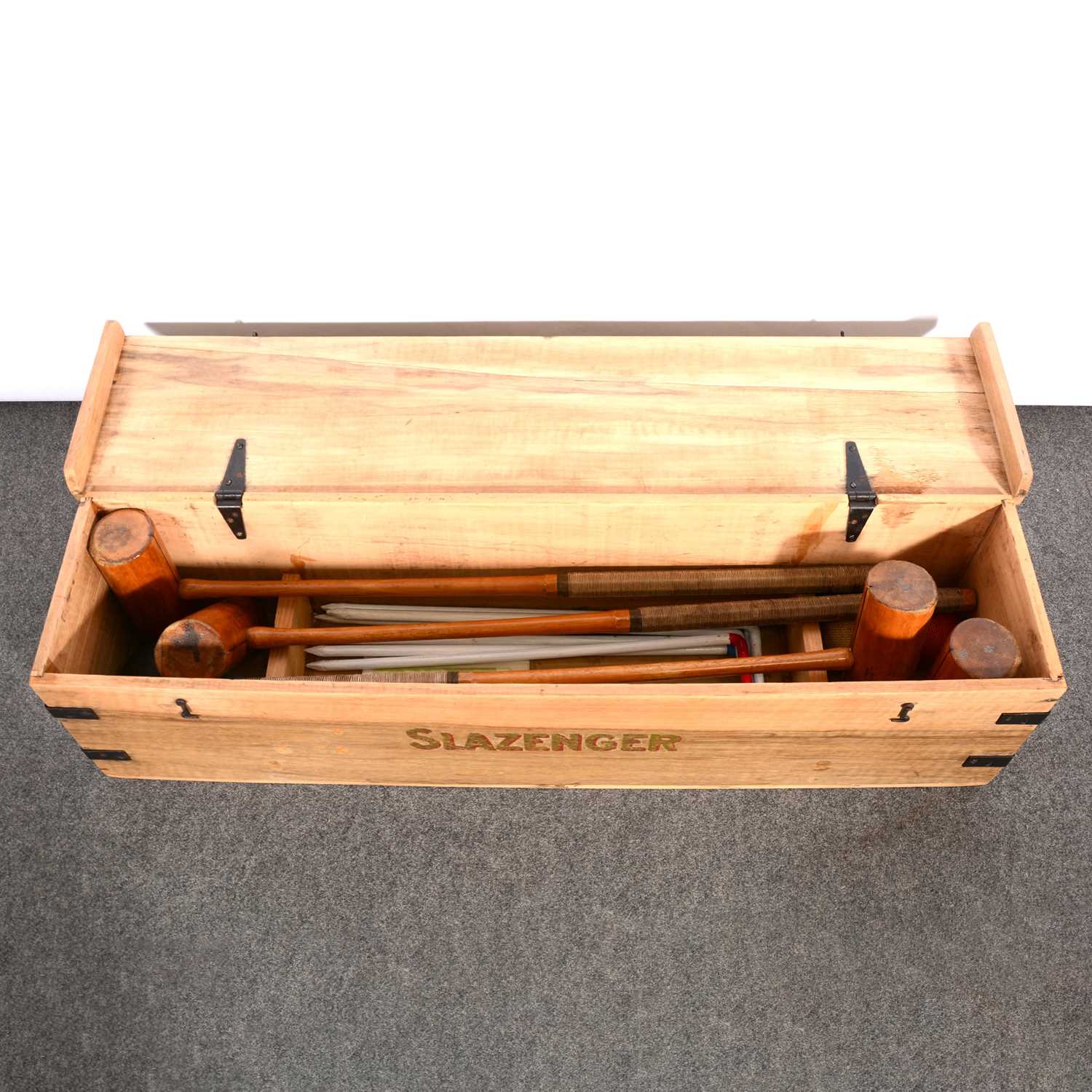 Lot 463 - Slazenger Croquet Set