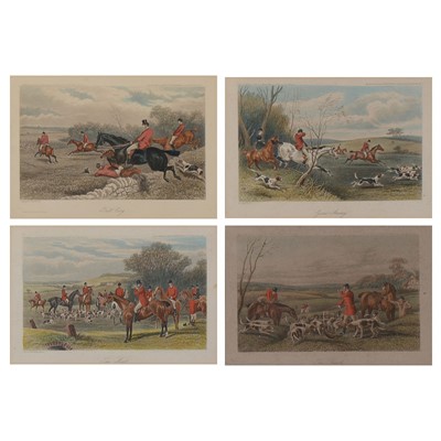 Lot 314 - Mendoza (publisher), Four sporting prints