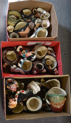 Lot 129 - Collection of Toby Jugs, including Shorter's Ko-Ko