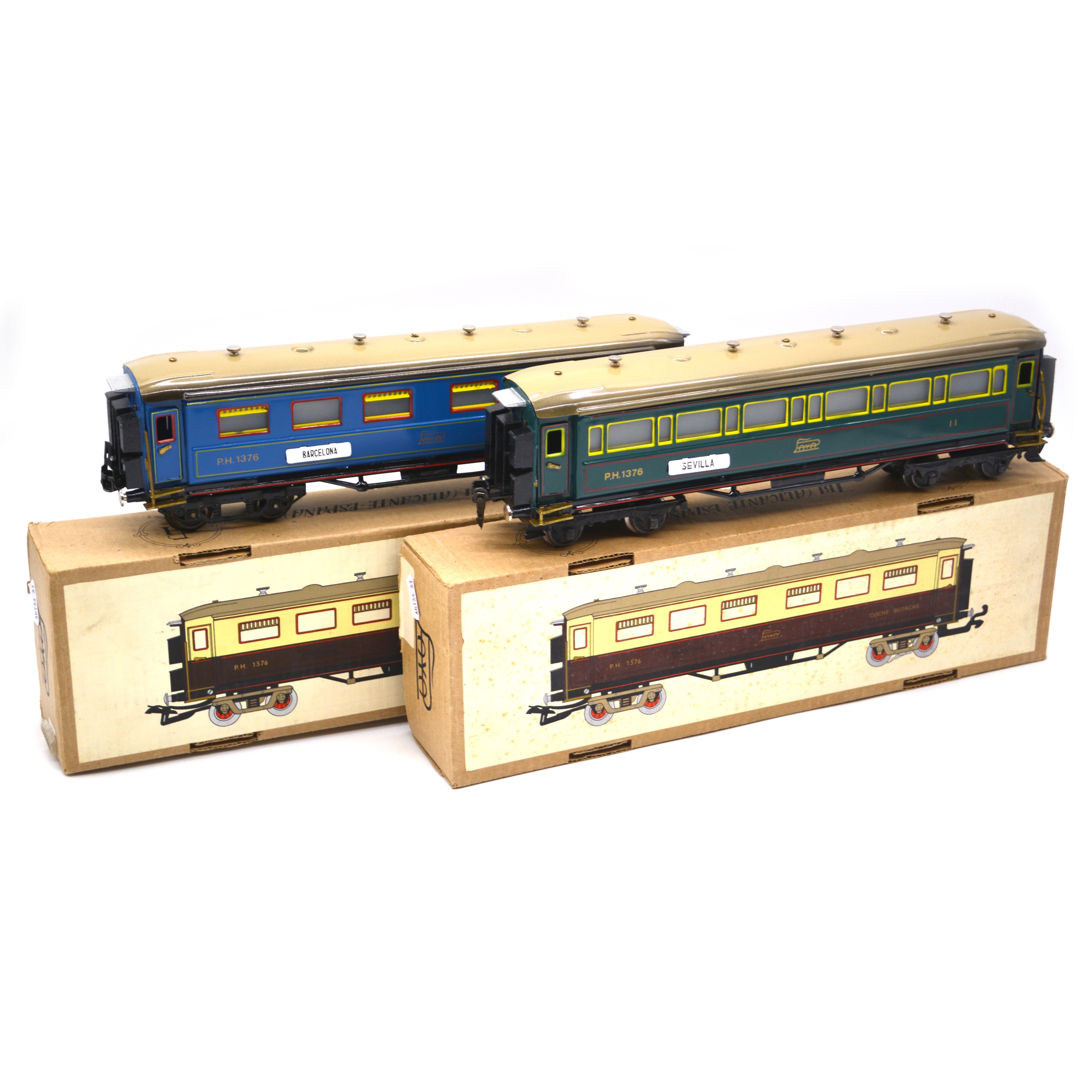 Lot 130 Two Paya, Spain O gauge model railway