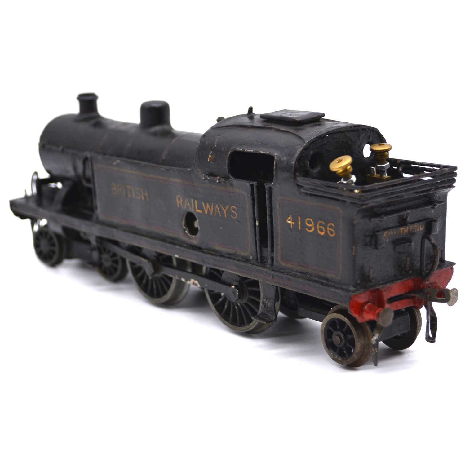 Lot 90 - O gauge model railway clock-work locomotive,