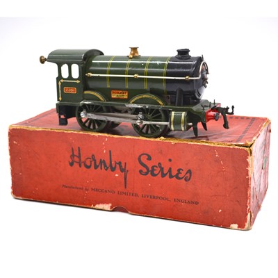 Lot 107 - Hornby O gauge model railway clock-work locomotive, no.1 special, 0-4-0 no.2301