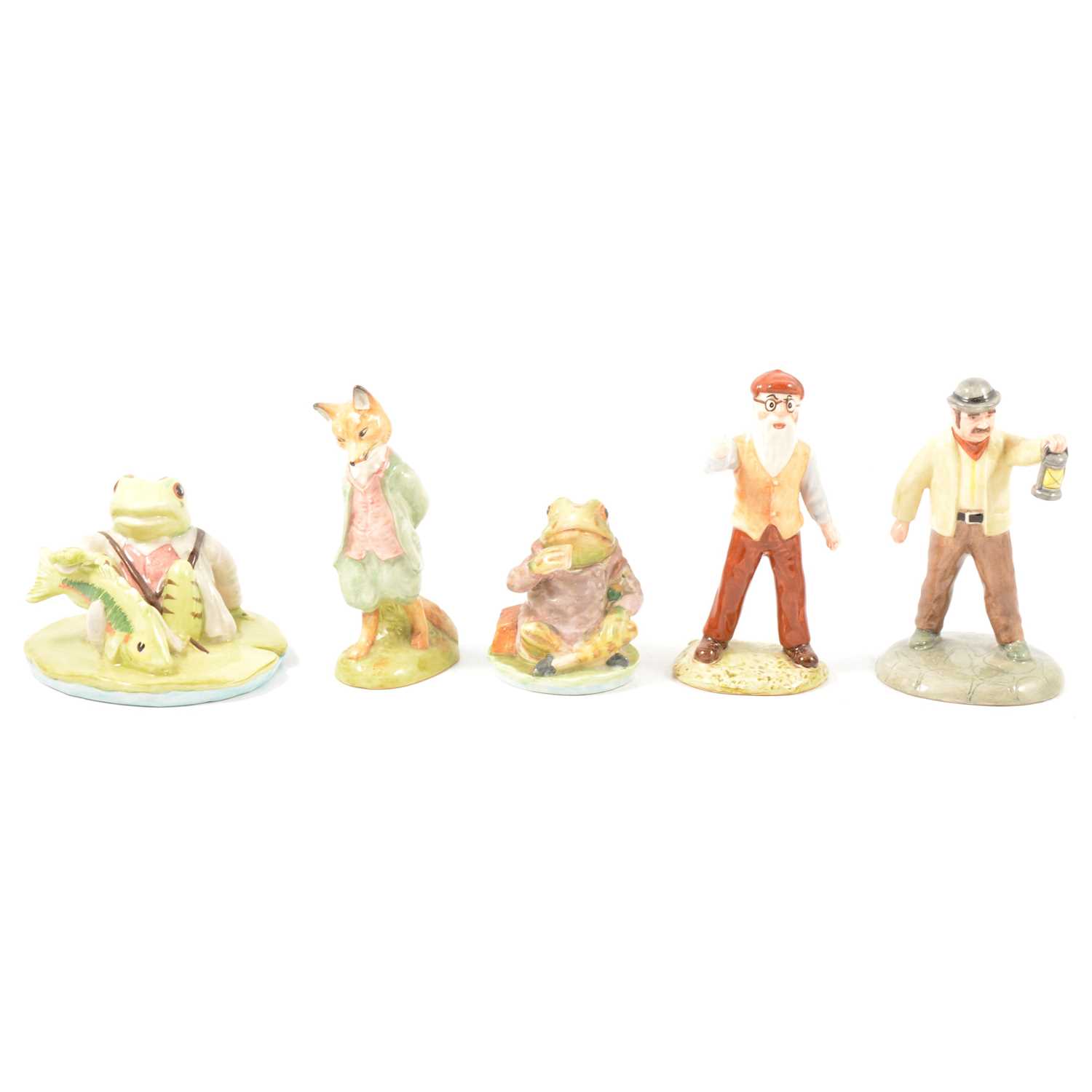 Lot 36 - Five Royal Doulton - Beatrix Potter figures
