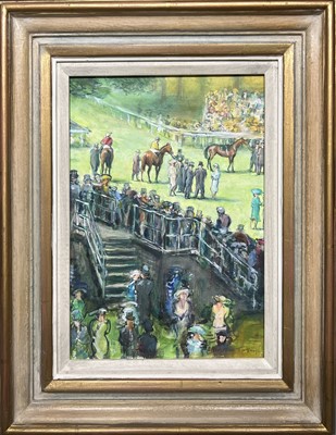 Lot 458 - Nicholas Tolley - Through the Trees, Royal Ascot