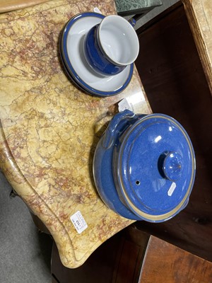 Lot 80 - Small quantity of Denby blue tableware
