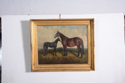Lot 260 - Herbert St John Jones - Pamela II and her filly foal