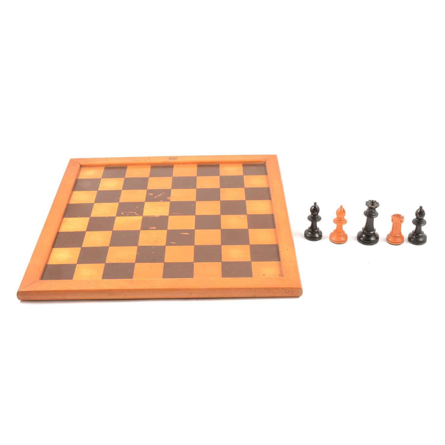 Lot 172 - Jaques chess set, etc.