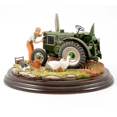 Lot 373 - Country Artists sculpture 'Field Marshall Cartridge Start' by Keith Sherwin, boxed.