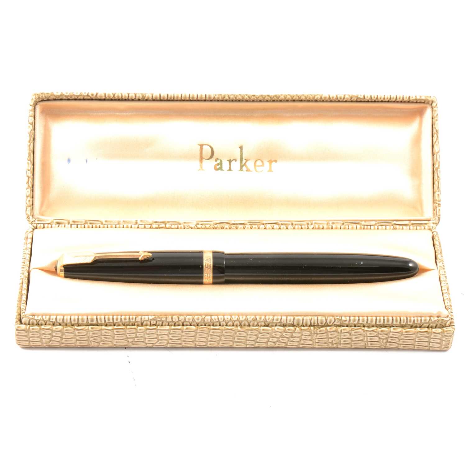 Lot 430 - Parker - a Maxima Fountain Pen with 14K nib, boxed