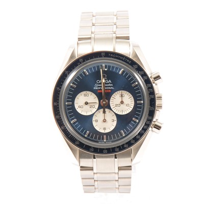 Lot 289 - Omega - a gentleman's Speedmaster Professional Chronograph Gemini IV Limited Edition Wristwatch.
