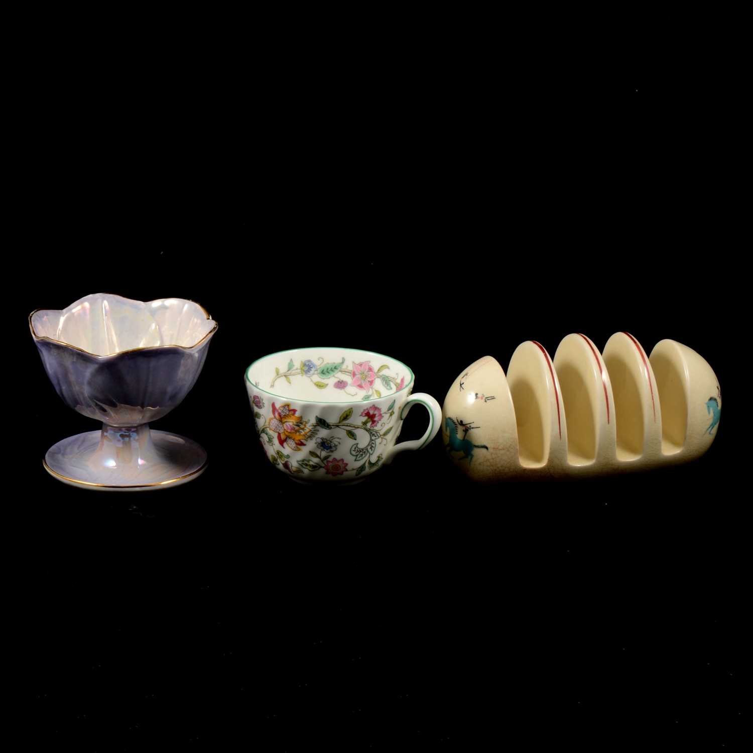 Lot 56 - Minton Haddon Hall teaset and other pottery