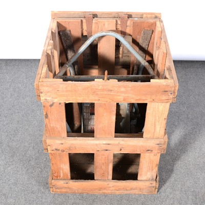 Lot 491 - Air Raid siren, post 1945, in crate