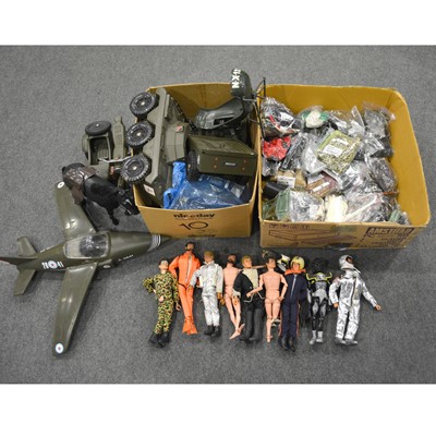 Lot 30 - Action Man by Palitoy, a good collection with nine figures, including Captain Zargon etc