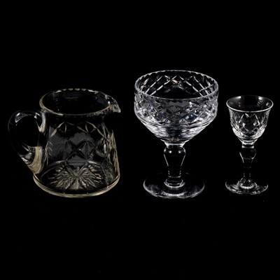 Lot 63 - Royal Doulton and other glasses and glasswares.