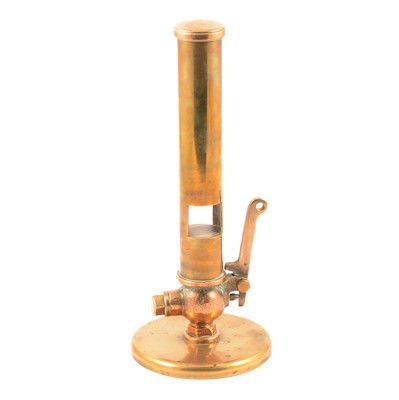Lot 127 - A brass steam engine whistle.