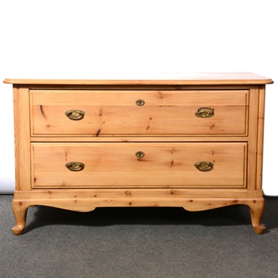 Lot 432 - Pine chest of drawers.