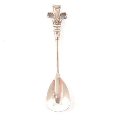 Lot 260A - Modern silver spoon, Anthony Gordon Elson,  London 1981