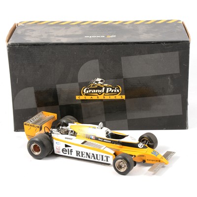 Lot 293 - Exoto 1:18 scale model, Renault RE-20 Turbo, Elf no.16, boxed.