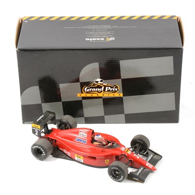 Lot 294 - Exoto 1:18 scale model, Ferrari 641/2, Nigel Mansell, boxed.