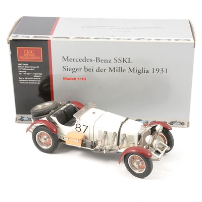 Lot 283 - CMC Exclusive Modelle 1:18 scale model, Mercedes-Benz SSKL