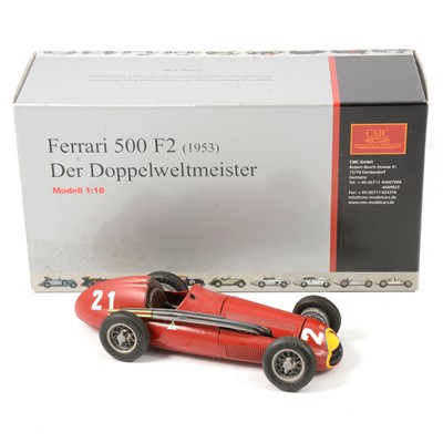 Lot 284 - CMC Exclusive Modelle 1:18 scale model, Ferrari 500 F2 (1953)