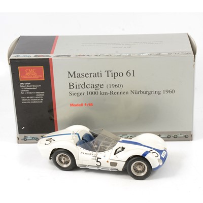 Lot 286 - CMC Exclusive Modelle 1:18 scale model, Maserati Tipo 61, Birdcage (1960)