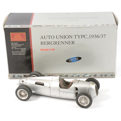 Lot 282 - CMC Exclusive Modelle 1:18 scale model, Auto Union TYPC, 1936/37