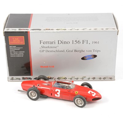 Lot 287 - CMC Exclusive Modelle 1:18 scale model, Ferrari Dino 156 F1, 1961, Sharknose