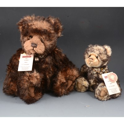 Lot 172 - Charlie Bears, two including Snuggle and Wurve You, both with tags