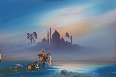 Lot 432 - Frank Holme, Arab scene