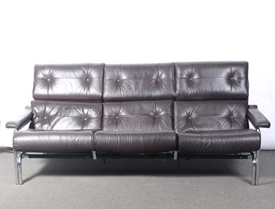 Lot 483 - An 'Alpha' three-seat sofa, designed by Tim Bates for Pieff