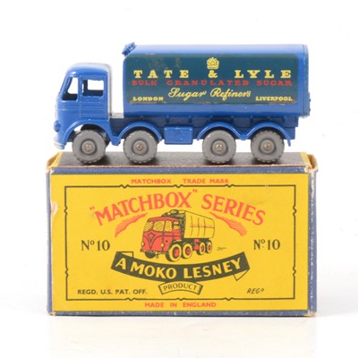 Lot 275 - Matchbox Toys, die-cast model no.10 Foden sugar container, boxed