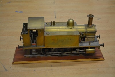 Lot 64 - A well-made scratch built 3½ gauge live steam locomotive, 0-6-0 tank engine