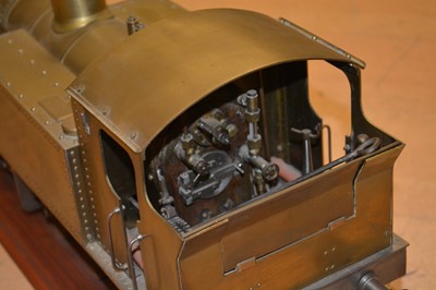 Lot 64 - A well-made scratch built 3½ gauge live steam locomotive, 0-6-0 tank engine