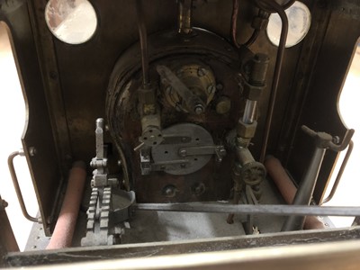 Lot 64 - A well-made scratch built 3½ gauge live steam locomotive, 0-6-0 tank engine