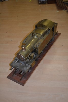 Lot 63 - A well-made scratch built 3½ gauge live steam locomotive, 2-6-2 Prairie type tank engine