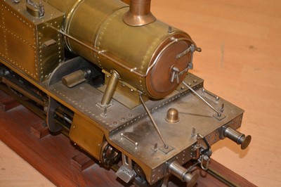 Lot 63 - A well-made scratch built 3½ gauge live steam locomotive, 2-6-2 Prairie type tank engine