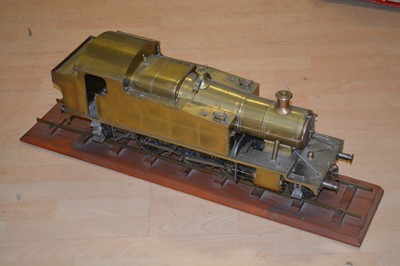 Lot 63 - A well-made scratch built 3½ gauge live steam locomotive, 2-6-2 Prairie type tank engine